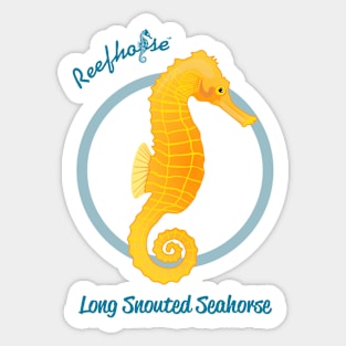 Long Snouted Seahorse Sticker